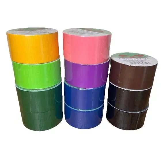GiftExpress 11 Assorted Colored Duct Tapes 10 Yards x 2 inch - What's Shown Only - Picture 1 of 3